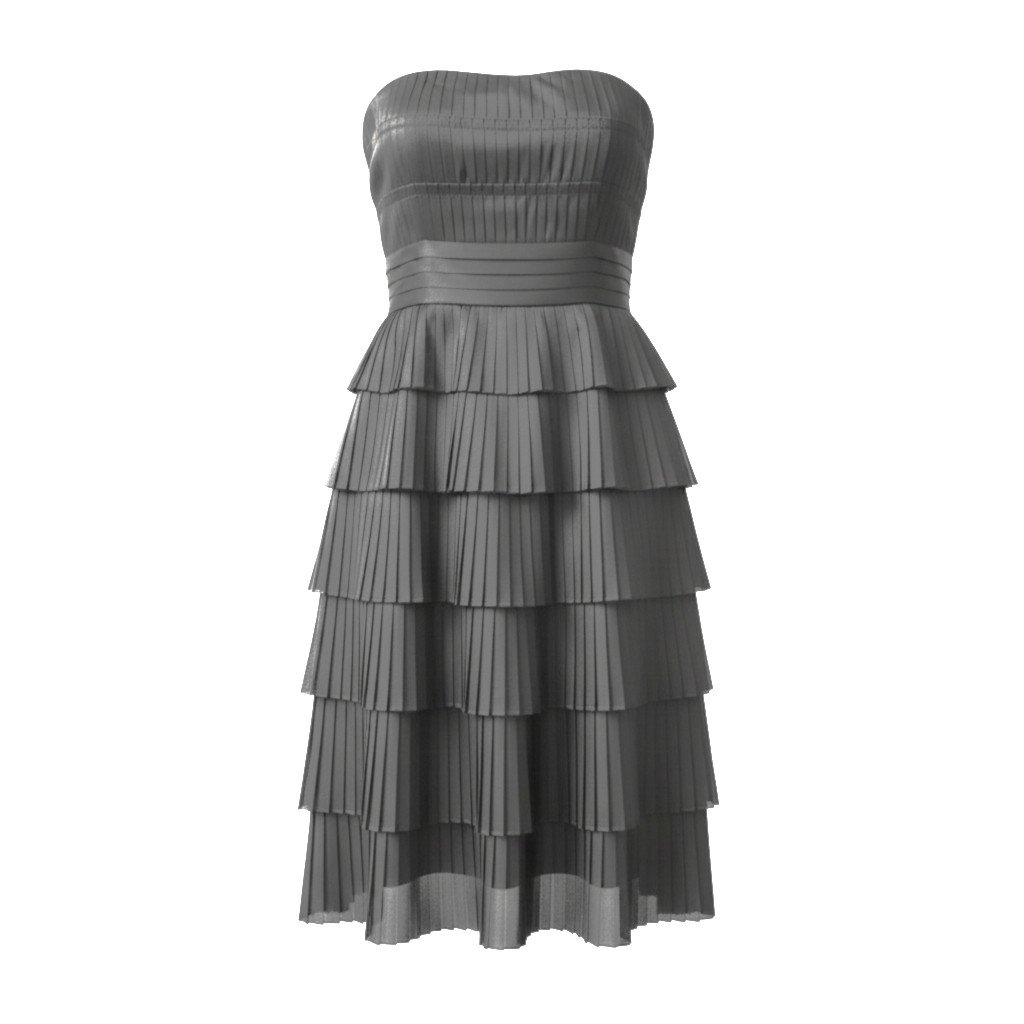 White House Black Market Party Pleated Layered Dress Size 10